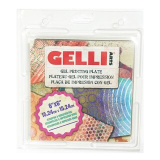 Gelli Art Gel Printing Plates Quadrat 15,20x15,20 cm