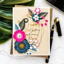 Spellbinders Hot Foil Plate & Die Geometric Floral