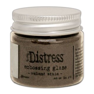 Distress Embossing Glaze Walnut Stain