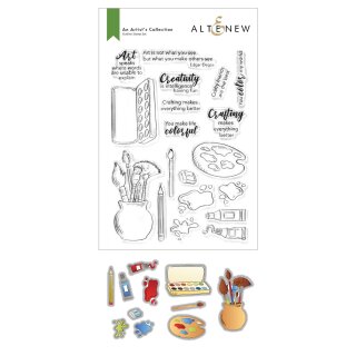 Altenew An Artists Collection Stamp & Die Bundle