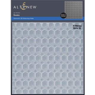 Altenew Gems 3D Embossing Folder