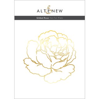 Altenew Gilded Rose Hot Foil Plate