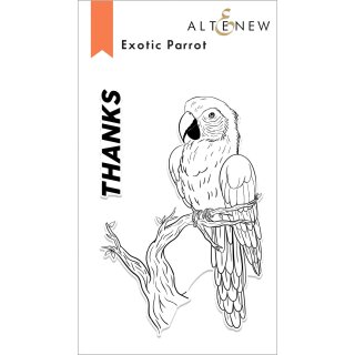 Altenew Exotic Parrot Stamp Set
