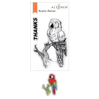 Altenew Exotic Parrot Stamp & Die Bundle