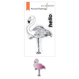 Altenew Poised Flamingo Stamp & Die Bundle
