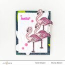 Altenew Poised Flamingo Stamp & Die Bundle
