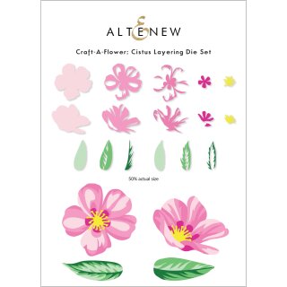 Altenew Craft-A-Flower: Cistus Layering Die Set