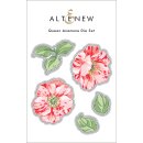 Altenew Queen Anemone Stamp & Die & Coloring Stencil Bundle
