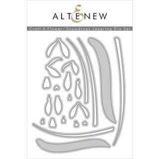 Altenew Craft-A-Flower: Snowdrops Layering Die Set