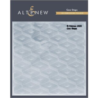 Altenew Geo Step 3D Embossing Folder