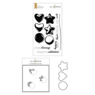 Altenew Balloon Bunch Stamp & Die & Mask Stencil Bundle