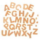 Glorex Buchstaben aus Sperrholz 25mm, 26 Stück