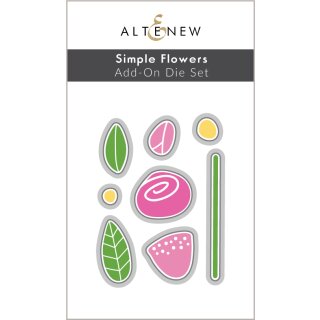 Altenew Simple Flowers Die Set