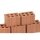 Mini Ziegelsteine 95 Stk 15x10x10mm