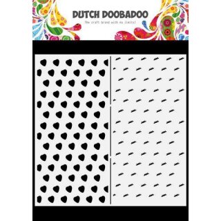 Schablone Erdbeeren 10,5x21cm 2 Stk