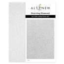 Altenew Glitter Cardstock Dazzling Diamond 8 Bogen