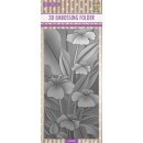 Prägeschablone 105x210mm Lilien