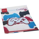 Stanzschablone Game Controller 71x42mm