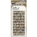 Tim Holtz Stencil Stampers Anonymous Concerto