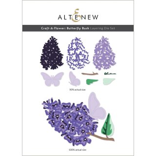 Altenew Craft-A-Flower: Butterfly Bush Layering Die Set