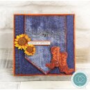 Essential Craft Papers 12x12 Inch Paper Pad Denim Textures