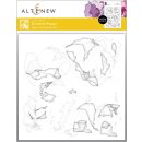 Altenew Oriental Poppy Simple Coloring Stencil Set (4 in 1) 