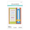 Spellbinders Pick Your Greeting Slider Etched Dies
