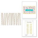 Spellbinders So Many Candles Glimmer Hot Foil Plate