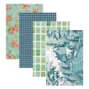 Spellbinders Blue Green Palette 15x22cm Paper Pad