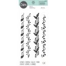 Sizzix Clear Stamps 4PK Organic Borders by Olivia Rose