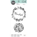 Sizzix Clear Stamps 3PK Autumn Wreath by Olivia Rose