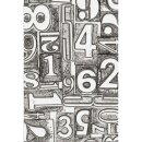 Sizzix 3-D Texture Fades Embossing Folder Numbered by Tim...