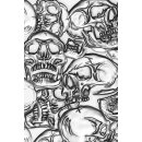 Sizzix 3-D Texture Fades Embossing Folder Skulls by Tim...