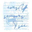 Sizzix Layered Stencils 4PK Scroll Text by Olivia Rose