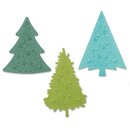 Sizzix Switchlits Embossing Folder Festive Trees by Kath...