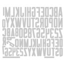 Sizzix Thinlits Die Set 73PK Alphanumeric Theory by Tim Holtz