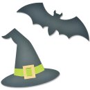 Sizzix Bigz Plus Die Hat Bat & Buckle by Jennifer Ogborn