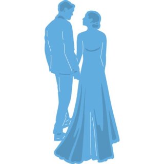 Stanzschablone Hochzeit