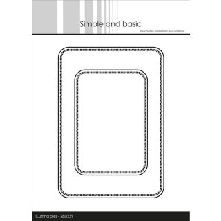 Stanzschablonen Rechteck A7&A6