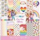 Papers For You Love Wins 10 Bogen 30,5x30,5 cm
