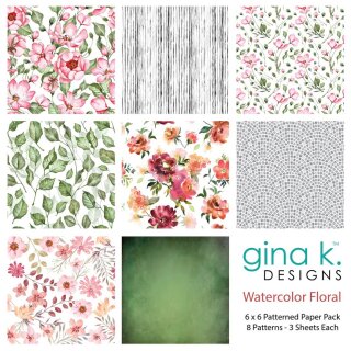 Gina K. Designs PapierblockWatercolor Floral