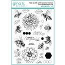 Gina K. Designs Stamp Beautiful Bees