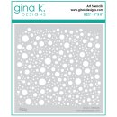 Gina K. Designs STENCIL- Fizzy, Punkte