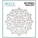 Gina K. Designs Stencil Mandala Burst