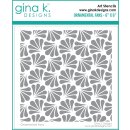 Gina K. Designs Stencil Ornamental Fans