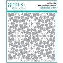 Gina K. Designs Stencil Flower Garden