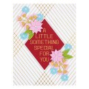 Spellbinders Crossed Lines Cardfront Hot Foil Plate