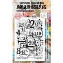 AALL & Create Clear-Stamp Round Digits