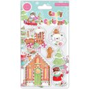 Celar Stamp Candy Cristmas 6 teile