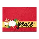Spellbinders Poinsettias 3D Embossing Folder 13,9x21,6 cm